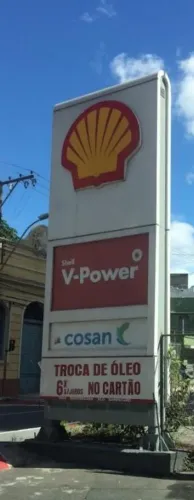 PLACA (TOTEM) PARA POSTO DE GASOLINA