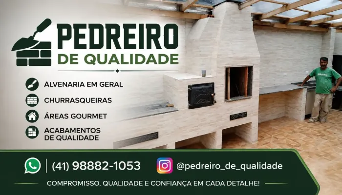 Pedreiro de qualidade 