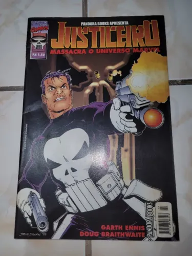 HQ RARA: Justiceiro Massacra O Universo Marvel