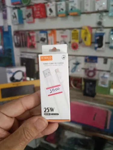 Cabo Usb Lightning AGold 1 Metro Branco