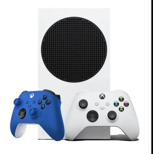 XBOX SERIES S| COM 2 CONTROLES FC26,GTA 5 ,GTA 5 ONLINE, E CARREGADOR DE PILHAS 