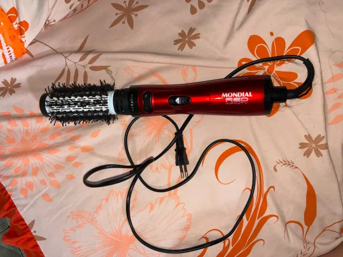 Escova Secadora Mondial Red Infinity Keratin