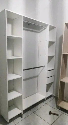 CLOSET CM 2 GAVETAS MDF NOVO