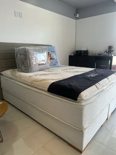 CAMA BOX MOLAS ENSACADAS FIRENZE QUEEN NOVA!!