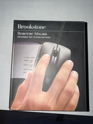 Mouse Scanner Brookstone - Retrô / Vintage Windows XP/7