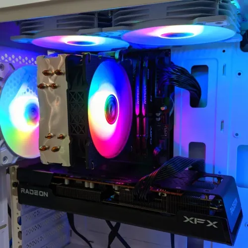 Processador i5 10400f + placa mãe h510m + air cooler rgb