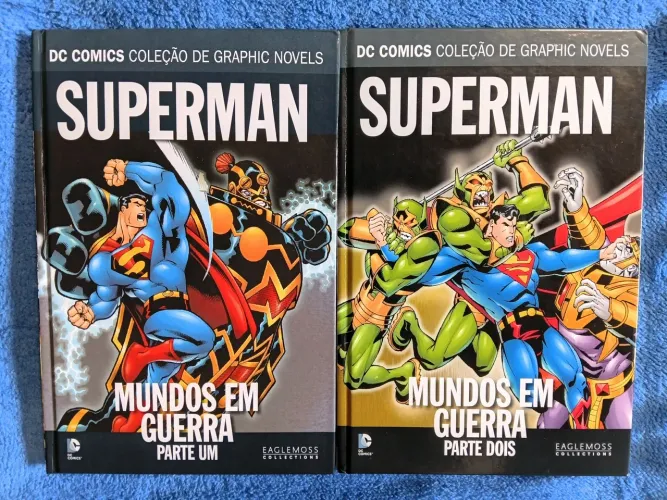HQs Superman: Mundos em Guerra (2 volumes)