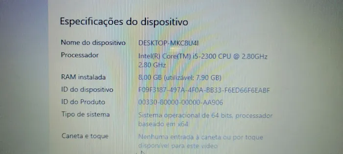Core i5 2300 8gb Corsair