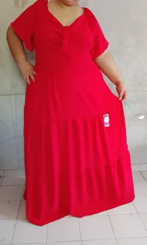 Vestido plus size tamanho 54