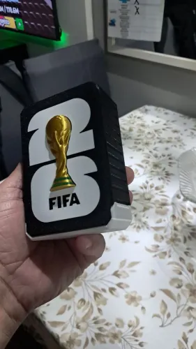 Porta figurinhas da copa 2026