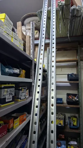 Calha Perfilada Aço Galvanizado 38mm x 3m - Strut