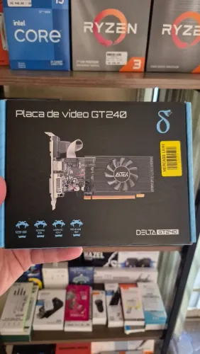 Placa de vídeo GT 240 nova, lacrada, com garantia!