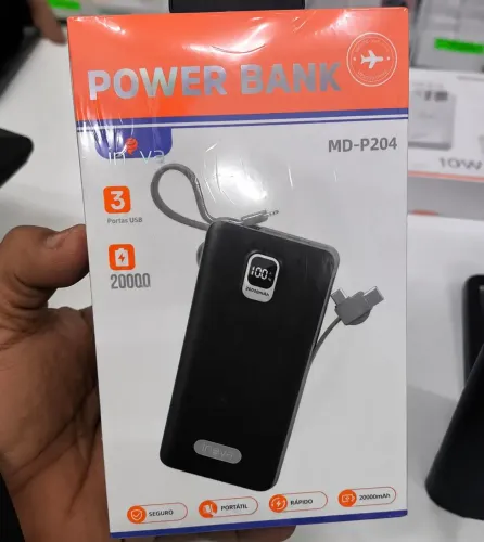 Carregador Power Bank Portátil 10000MAh Vários modelos 