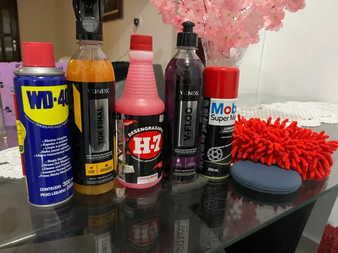     Kit Completo de Limpeza e Estética para Moto