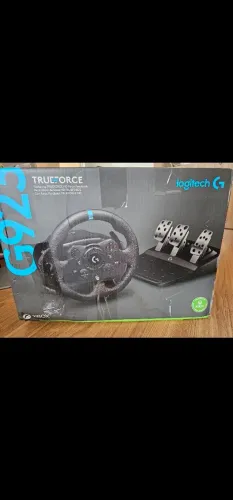 Kit Volante Logitech G923 + Câmbio (Xbox e PC) - Novo