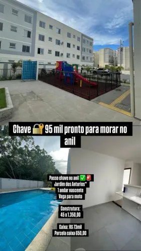 Passo ótima opção no anil//pronta para morar 