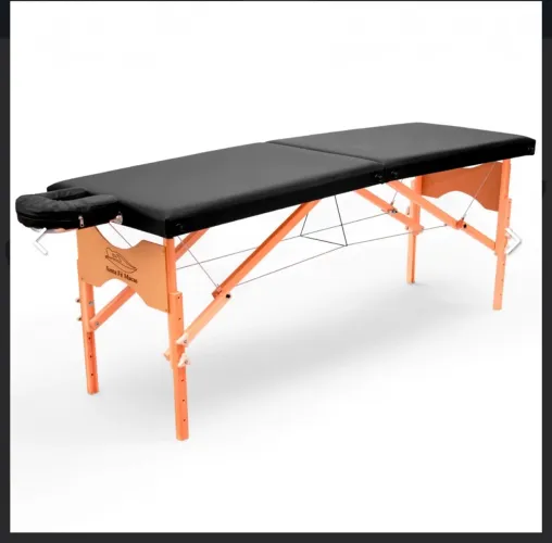 Maca de massagem com rodinhas