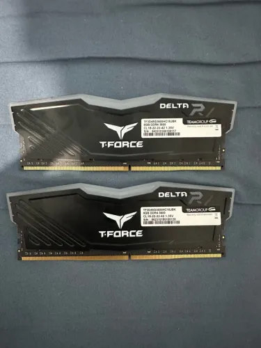 Memórias ram 16gb 3600 RGB (2x8) T-Force Delta DDR4