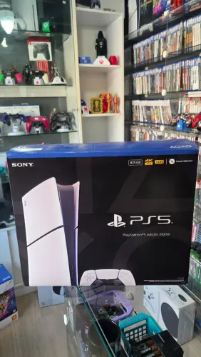 PS5 Slim, 825gb, lacrado, com NF e Garantia, aceitamos cartões ate 18x