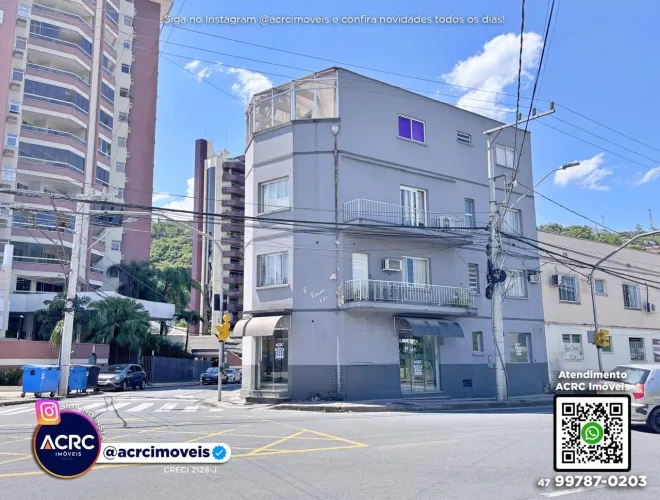 ACRC Imóveis - LJ00507 - Sala Comercial para Locação no Bairro Ponta Aguda em Blumenau