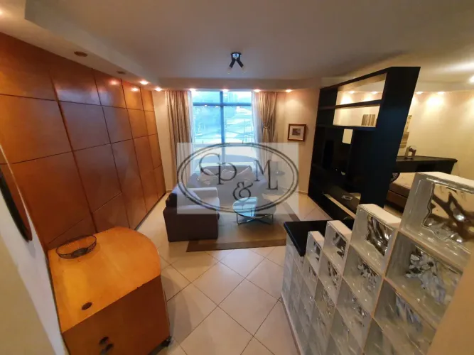 Apartamento mobiliado para aluguel com 40 m² com 1 Dormitório em Santo Amaro - São Paulo -