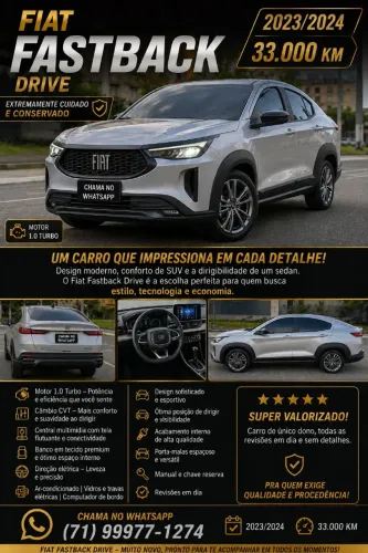 Fiat Fastback 1.0 200 Turbo Flex AUT 2024
