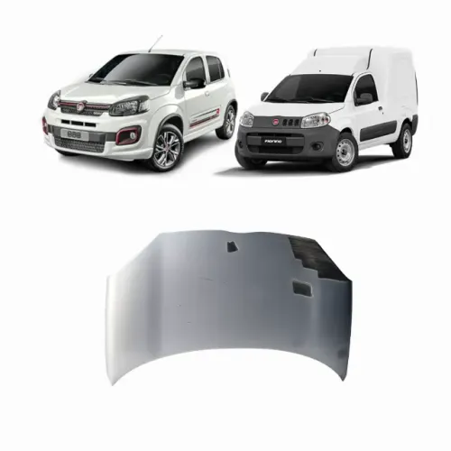 Capô Fiat Uno Way - Fiorino 2011/2019 Original