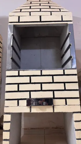 CHURRASQUEIRA EM ALVENARIA 70CM LARGURA/PRODUTO PARA RETIRADA
