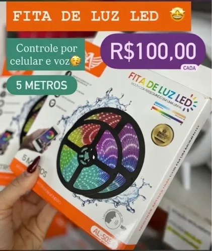 Fita de luz led inteligente
