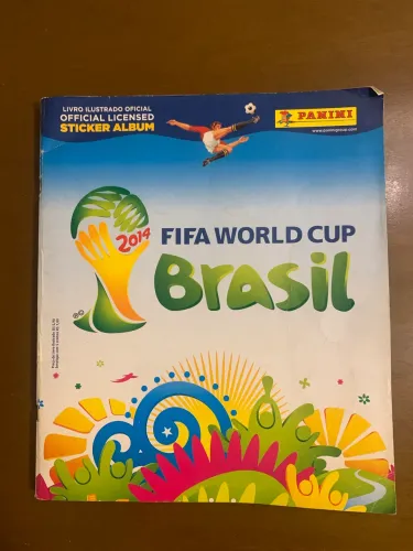 Vendo álbum completo da copa de 2014