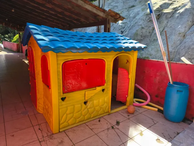 Casinha infantil mundo azul 