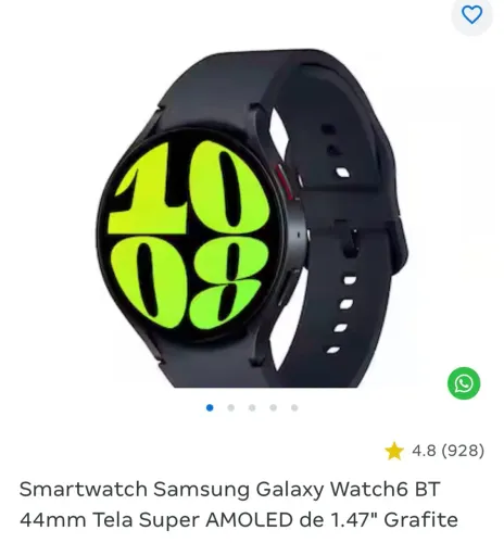 Smartwatch samsung galaxy watch6 BT