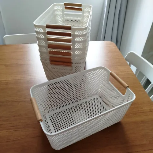 Conjunto de cestos organizadores