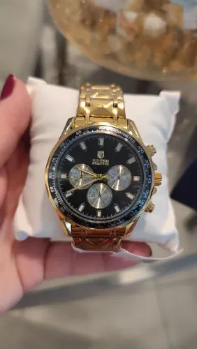 Relógio Montres Prestige MPW-0352 Masculino Dourado Novo na Caixa