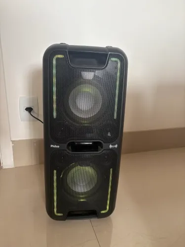 Caixa de Som Philco PCX5500 Effects 200W Bluetooth - Muito Bem Conservada!