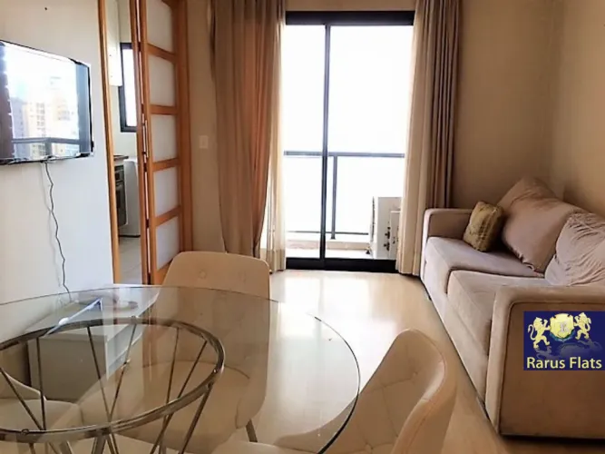 Flat para alugar em Moema - Edifício Moema Comfort - Cód. UBC06586