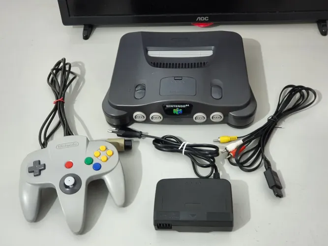 Videogame Nintendo 64 (Leia a descrição)