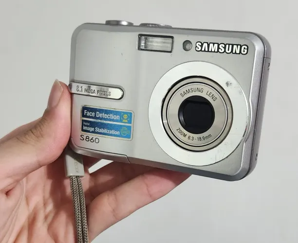 Vendo Câmera Digital Samsung S860 (2008) Zerada - Funcionando Com Procedência