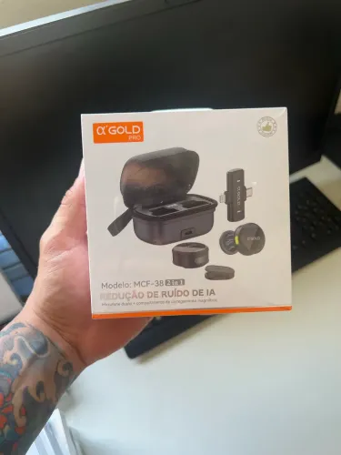 Microfone de lapela entrega grátis*