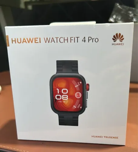 Huawei Watch Fit 4 Pro Black - Novo, sem uso, com Nota Fiscal