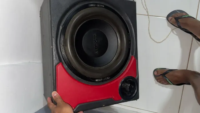Caixa de grave 12polegadas  tiger audio