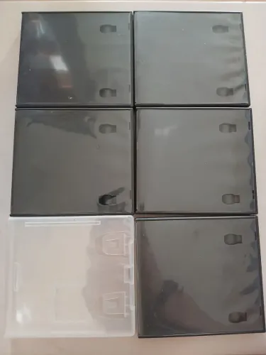 Lote de 6 caixas Nintendo DS originais, com Slot de game boy advance
