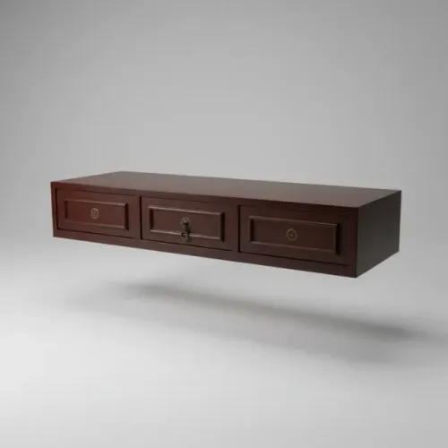 Aparador Suspenso Penteadeira Mdf 3 Gavetas 100x40x16 (Usado)