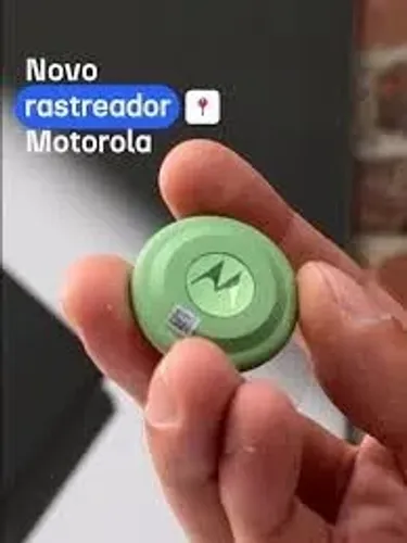 Rastreador Motorola GPS Bluetooth e UWB para Moto Tag Android 