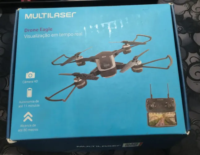 Drone multilaser Eagle FVP preto