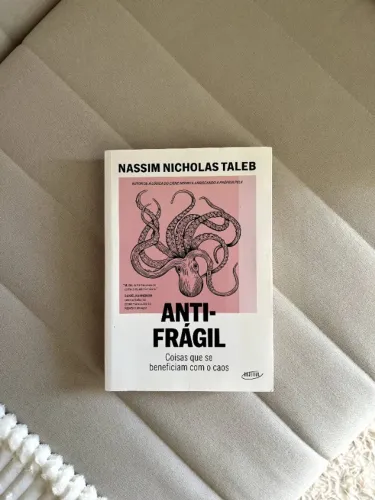 Livro Antifrágil (nova Edição), Editora Objetiva