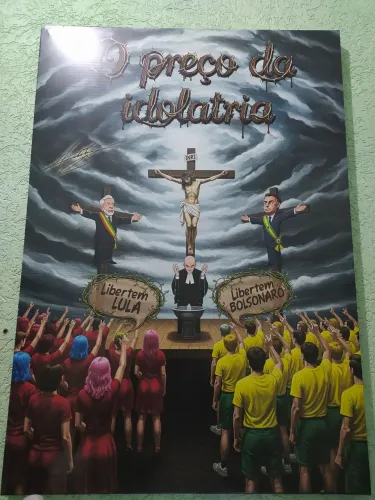 Tela Quadro O Preço da Idolatria