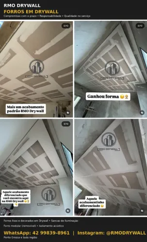 Projetos com DRYWALL