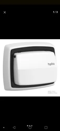 Acabamento Válvula Descarga Hydra Max Branco Deca