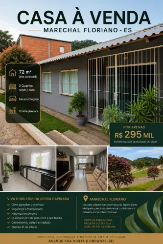 Vendo Casa em Marechal Floriano